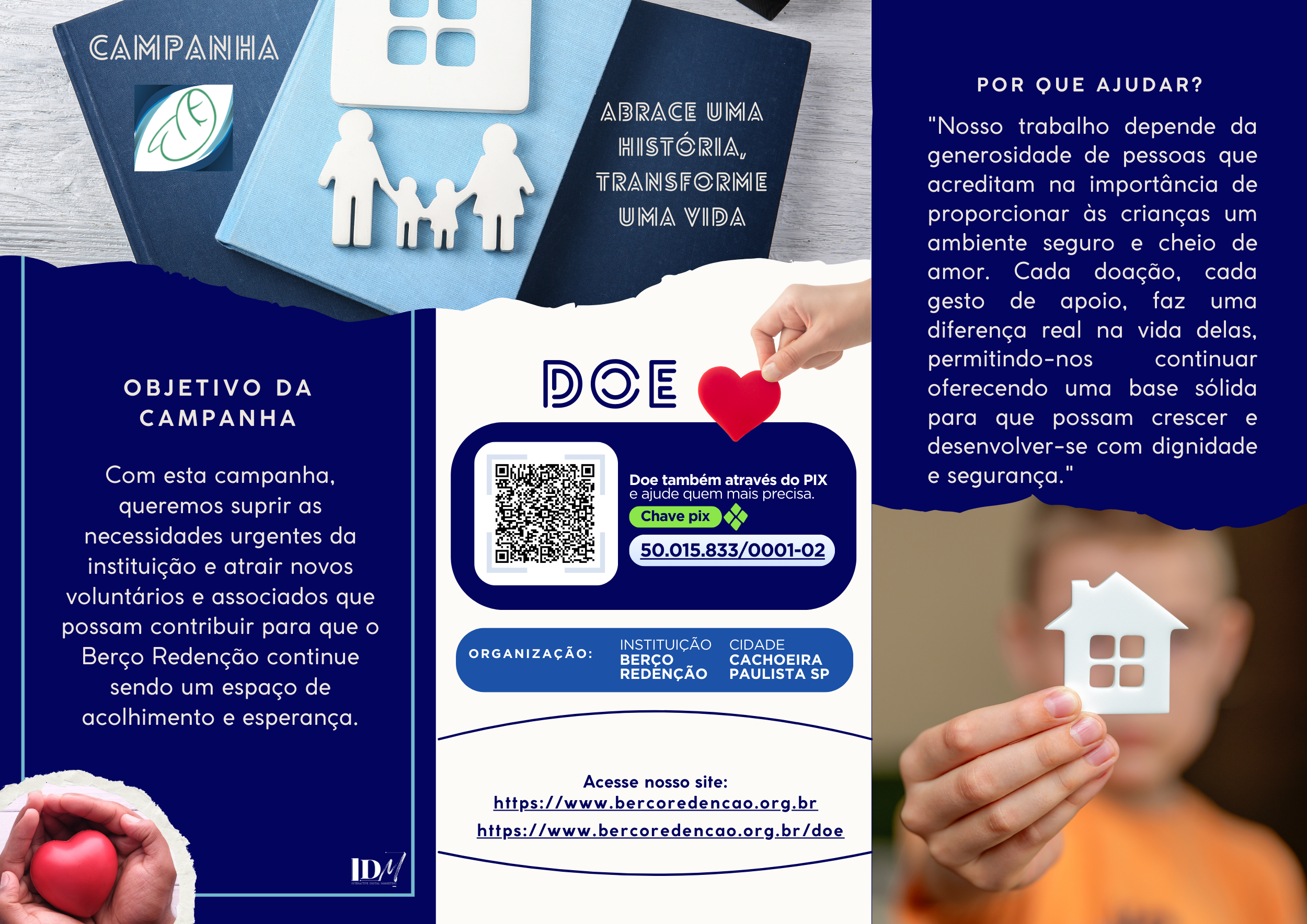 Abrace uma História, Transforme uma Vida