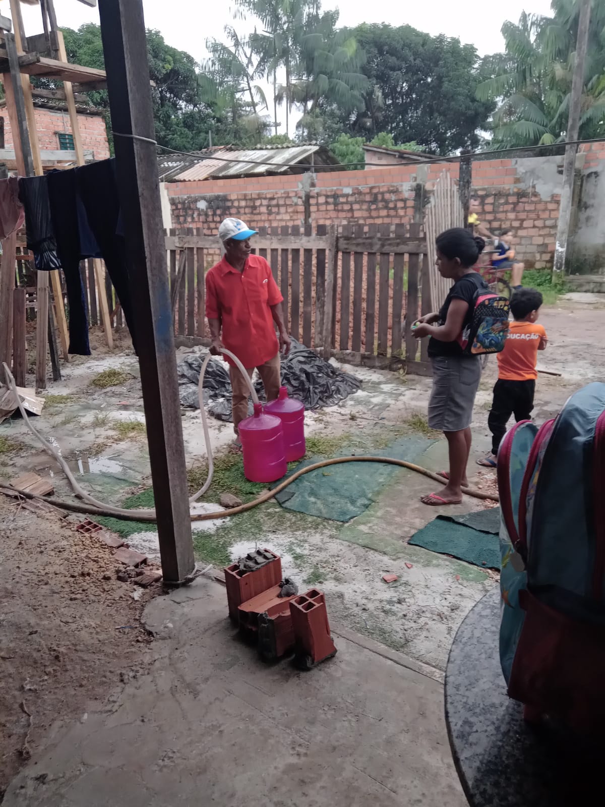 Pará Solidário constrói o 1⁰ poço comunitário do Aurá